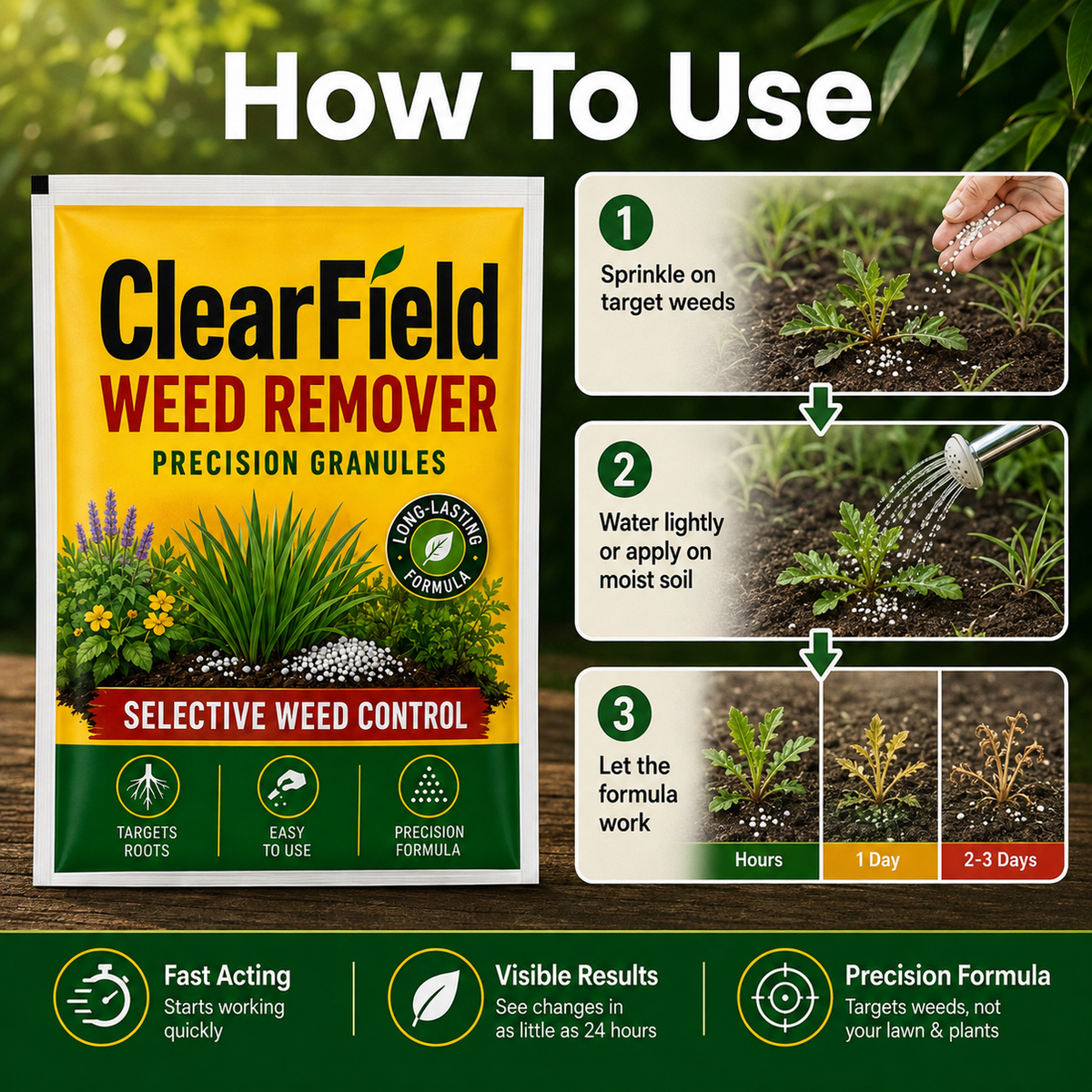 ClearField ™ Weed Remover BUY 1 GET 1 FREE