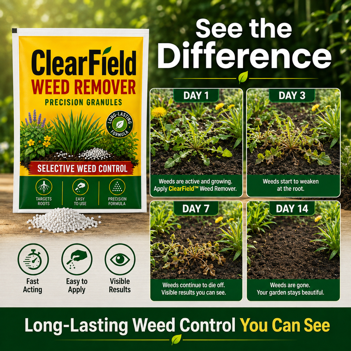 ClearField ™ Weed Remover BUY 1 GET 1 FREE