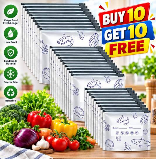 Sealro™ Reusable Aluminium Food Storage Bags