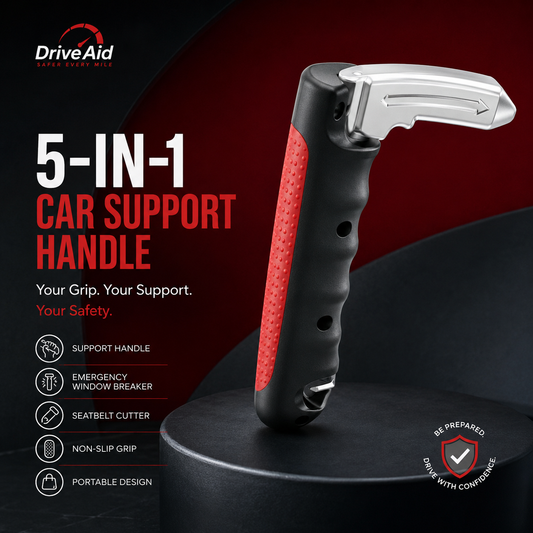 5-in-1 Car Support Handle with Window Breakerhh