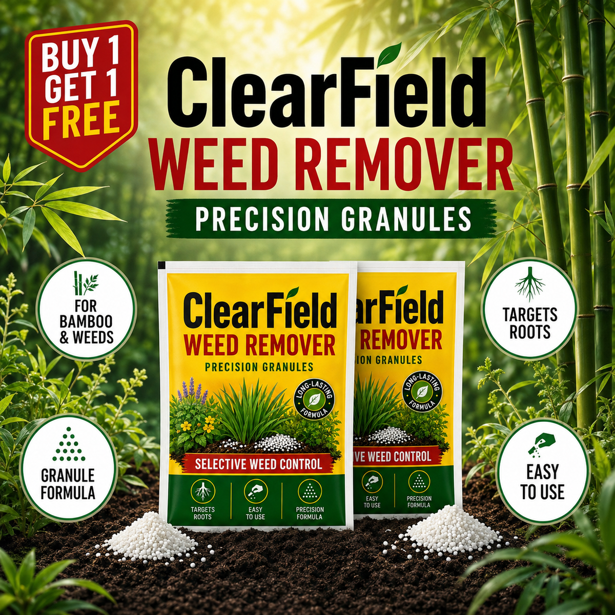 ClearField ™ Weed Remover BUY 1 GET 1 FREE