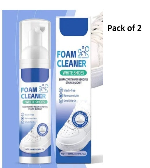 Foam Cleaner White Shoes (Pack Of 2)