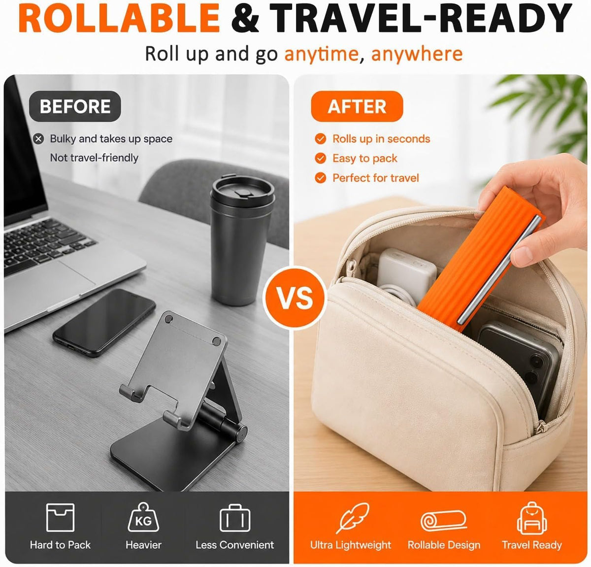 Foldable Silicone Phone Stand